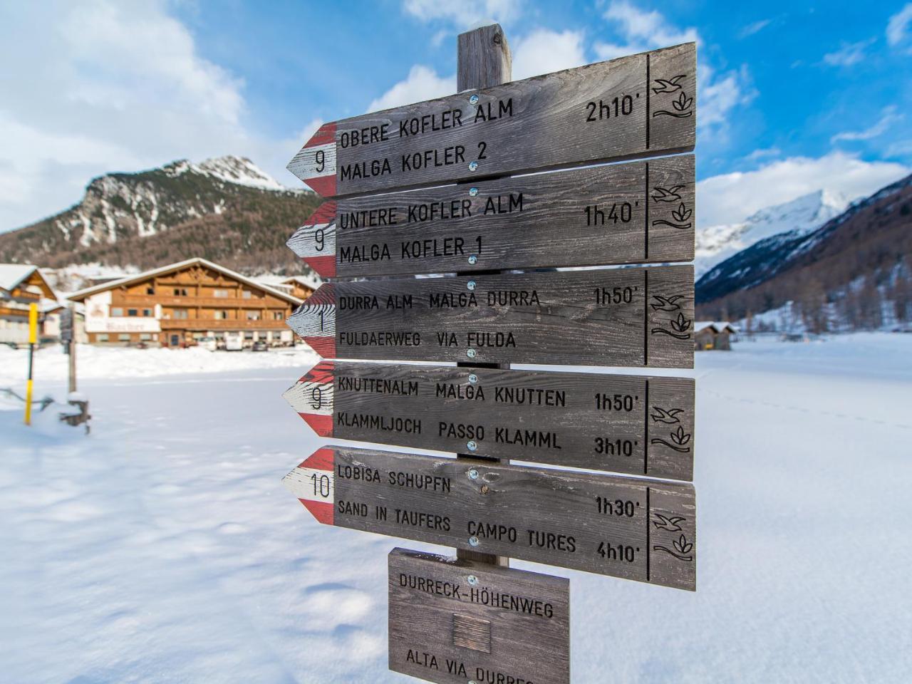 Hotel Bacher Riva di Tures Eksteriør bilde